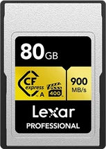 Lexar Professional GOLD R900/W800 CFexpress 2.0 Type A 80GB