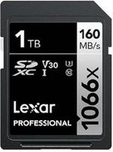 Lexar Professional 1066x Silver Series R160/W120 SDXC 1TB, UHS-I U3, Class 10