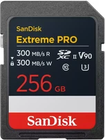 SanDisk Extreme PRO R300/W300 SDXC 256GB, UHS-II U3, Class 10