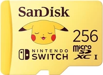 SanDisk Nintendo Switch R100/W90 microSDXC 256GB, UHS-I U3, Class 10