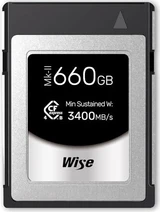 Wise Advanced CFX4-B PRO Series Mk-II R3700/W3600 CFexpress 4.0 Type B 660GB