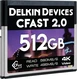 Delkin Cinema R560/W495 CFast 2.0 CompactFlash Card 512GB