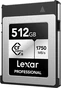 Lexar Professional SILVER R1750/W1300 CFexpress 2.0 Type B 512GB
