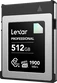 Lexar Professional DIAMOND R1900/W1700 CFexpress 2.0 Type B 512GB
