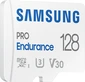 Samsung PRO Endurance R100/W40 microSDXC 128GB Kit, UHS-I U3, Class 10