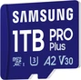 Samsung PRO Plus R180/W130 microSDXC 1TB Kit, UHS-I U3, A2, Class 10