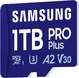 Samsung PRO Plus R180/W130 microSDXC 1TB USB-Kit, UHS-I U3, A2, Class 10
