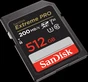 SanDisk Extreme PRO R200/W140 SDXC 512GB, UHS-I U3, Class 10