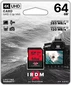 goodram IRDM S6B0 R265/W120 SDXC 64GB, UHS-II U3, Class 10