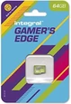 Integral Gamer's Edge R100/W50 microSDXC 64GB, UHS-I U3, Class 10