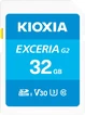 KIOXIA EXCERIA G2 R100/W50 SDHC 32GB, UHS-I U3, Class 10