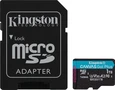 Kingston Canvas Go! Plus R170/W90 microSDXC 1TB Kit, UHS-I U3, A2, Class 10