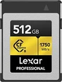 Lexar Professional GOLD R1750/W1500 CFexpress 2.0 Type B 512GB