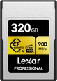 Lexar Professional GOLD R900/W800 CFexpress 2.0 Type A 320GB