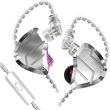 CCA C10 Pro с микрофоном purple