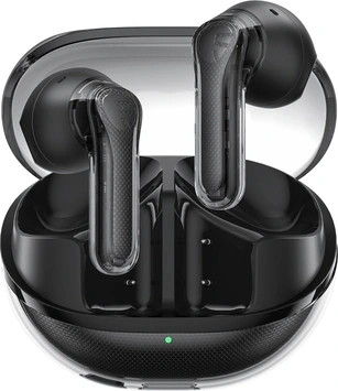 SoundPeats clear Pods black