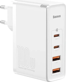 Baseus USB-C charger PD 100W white