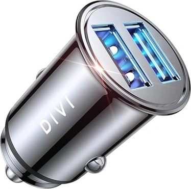 DIVI автомобильное зарядное устройство mini black