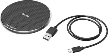 Hama wireless Charger QI-FC10 10W wireless Smartphone-Ladepad black