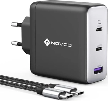 Novoo 120W USB-C charger GaN III black/grey