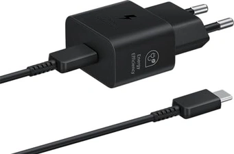 Samsung Schnellladeadapter с data cable 25W black