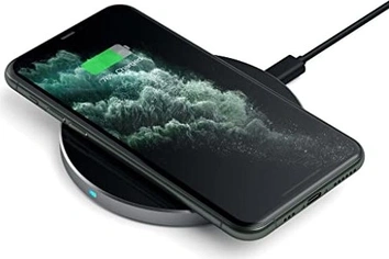 Satechi Aluminum wireless Charger space gray