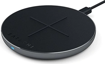Satechi aluminium USB-C PD/QC wireless Charger grey