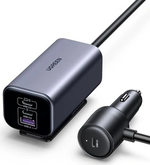 Ugreen 150W GaN PD3.0 автомобильное зарядное устройство с 4-Ports