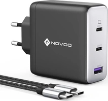 Novoo 120W USB-C charger GaN III black/grey