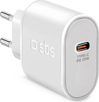 SBS Mobile 20W Power Delivery Charger white