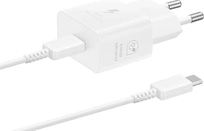 Samsung Schnellladeadapter с data cable 25W white