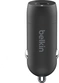 Belkin BoostCharge 20W USB-C PD автомобильное зарядное устройство + USB-C/Lightning cable black
