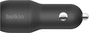 Belkin BoostCharge Dual USB-A автомобильное зарядное устройство 24W black
