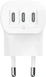 Belkin BoostCharge USB-C charger с 3 разъемами and PPS (67W) white