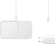 Samsung Super almost wireless Charger Duo cordless white