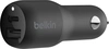 Belkin BoostCharge 32W USB-C PD + USB-A автомобильное зарядное устройство с USB-C/Lightning cable black