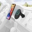 Hama wireless car-mobile phone charger MagCharge car FC15 black
