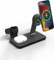 mophie Snap+ 3-in-1 wireless Charging Stand black