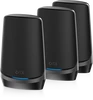 Netgear Orbi Wi-Fi 6E, 960 series, AXE11000, RBKE963B, black, Router and 2x satellite set, 3er-Bundle
